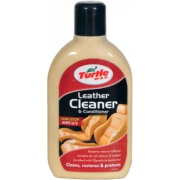 Очиститель-кондиционер кожи Turtle Wax Leather Cleaner 500мл.