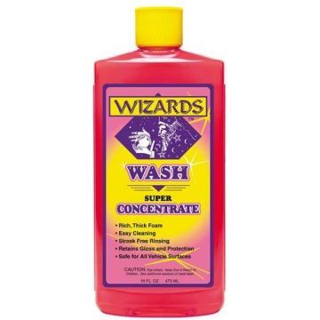 Автошампунь для ручной мойки Wizards Wash 473мл.
