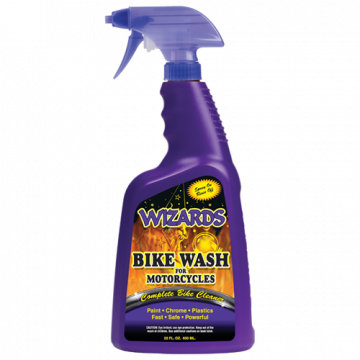 Состав для быстрой мойки мотоциклов Wizards Bike Wash 650мл.