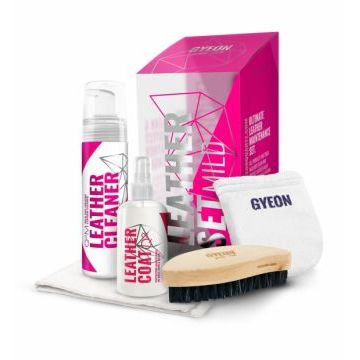 Мягкий очиститель для кожаных изделий, набор GYEON LeatherSet Mild 200 ml GYQ504