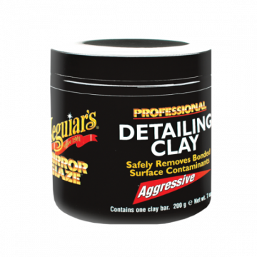 C2100 Глина агрессивная Meguiars Mirror Glaze Detailing Clay Aggressive 200гр.