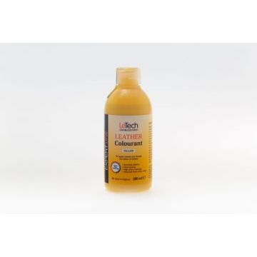 LeTech Краска для кожи (Leather Colourant) Yellow EXPERT LINE 200 мл
