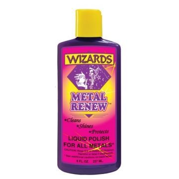 Восстанавливающая полироль для всех типов металлов WIZARDS Metal Renew 237мл.