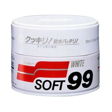 Полироль для кузова защитный Soft99 Soft Wax для светлых, 00020 350 гр