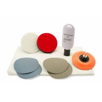 Комплект для полировки и восстановления пластика FlexiPads 75mm GLACIER GP207