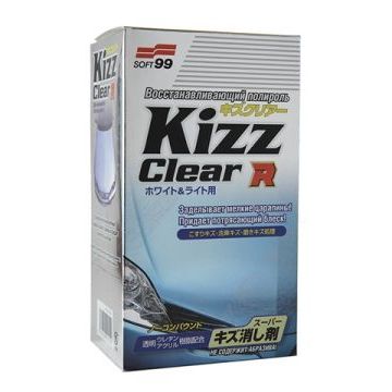 Полироль для кузова устранение царапин Soft99 Kizz Clear для светлых, 10555 270 мл Полироль для кузова устранение царапин Soft99 Kizz Clear для светлых, 10555 270 мл