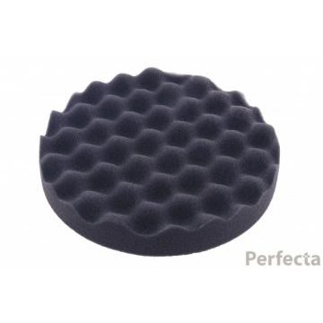 Черный финишный рифленый полировальный круг Perfecta 160х25мм