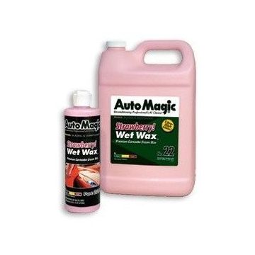 Восковая паста Auto Magic Wet Wax Strawberry, 480мл.