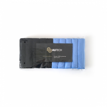 Микрофибры AuTech 40х40 250 гр. для нанесения составов 100 проц. полиэстер 10шт. 999069/10