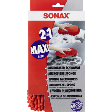 Губка из микрофибры для мойки автомобиля Sonax 428100