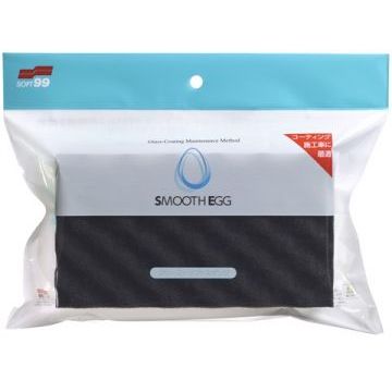 Губка для кузова для а/м покрытых жидким стеклом Smooth Egg Sponge Soft99 00516