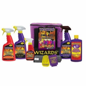 Набор для ухода за автомобилем или мотоциклом Wizards Cool Kit for Detailing