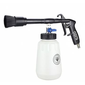Пневмопистолет для химчистки c бачком для химии SGCB Tornado Air Gun SGGC022